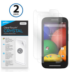 ClearTouch Crystal (2-Pack) - Motorola Moto E Screen Protector