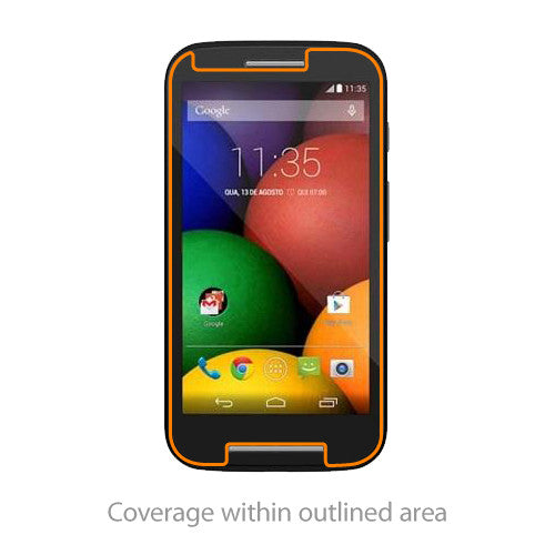 ClearTouch Anti-Glare (2-Pack) - Motorola Moto E Screen Protector