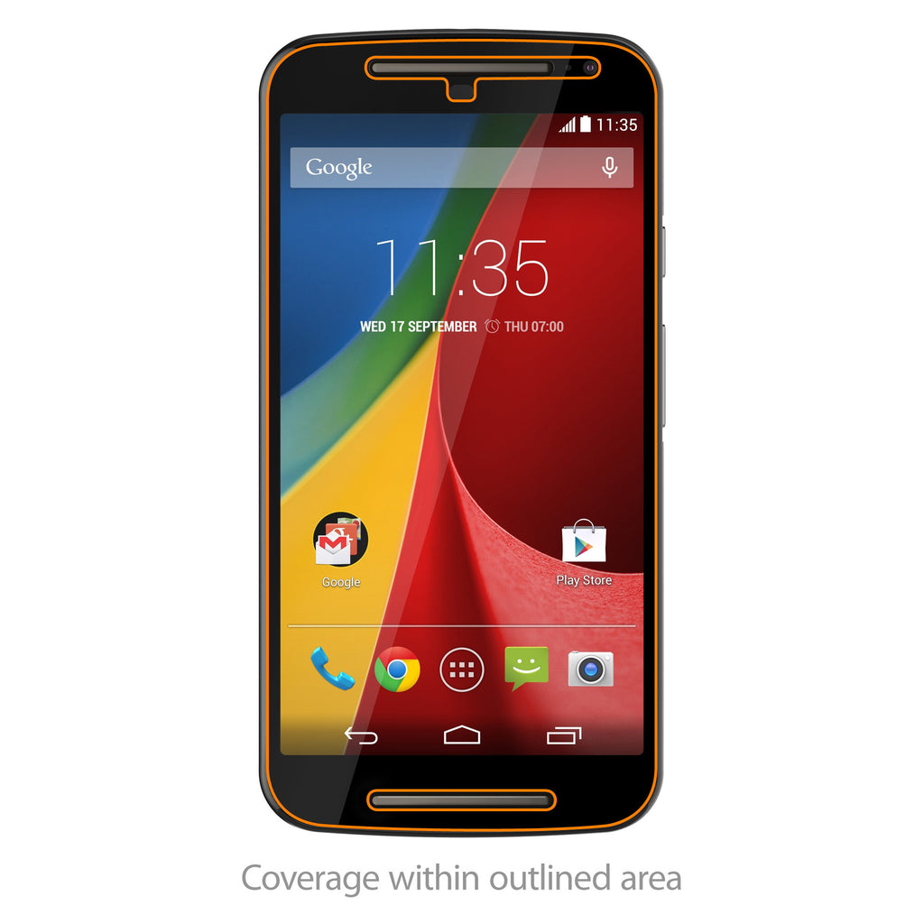 ClearTouch Crystal (2-Pack) - Motorola Moto G2 Screen Protector