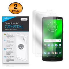 ClearTouch Crystal (2-Pack) - Motorola Moto G6 Screen Protector