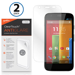ClearTouch Anti-Glare (2-Pack) - Motorola Moto G Screen Protector