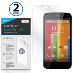 ClearTouch Crystal (2-Pack) - Motorola Moto G Screen Protector