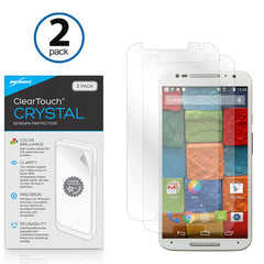 ClearTouch Crystal (2-Pack) - Motorola Moto X (2nd Gen) Screen Protector