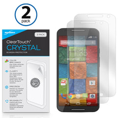ClearTouch Crystal (2-Pack) - Motorola Moto X (2017) Screen Protector