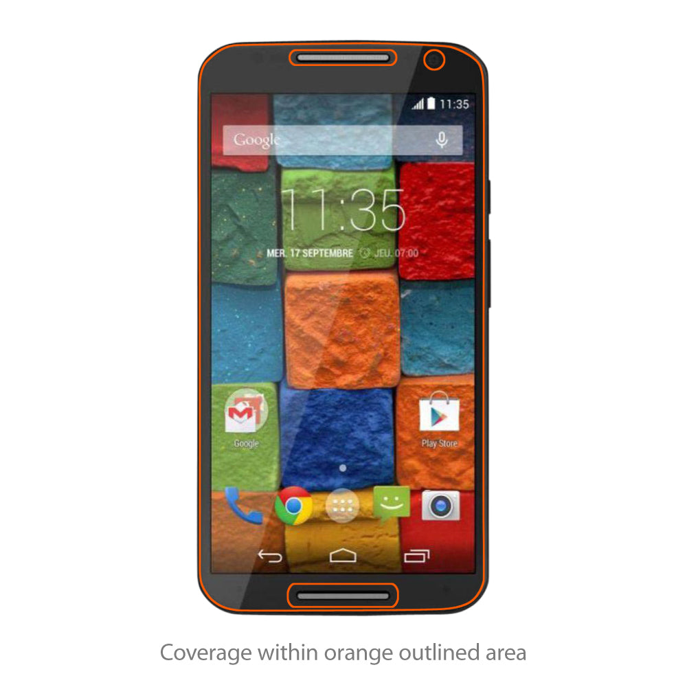 ClearTouch Crystal (2-Pack) - Motorola Moto X (2017) Screen Protector