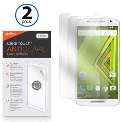 ClearTouch Anti-Glare (2-Pack) - Motorola Moto X Play Screen Protector