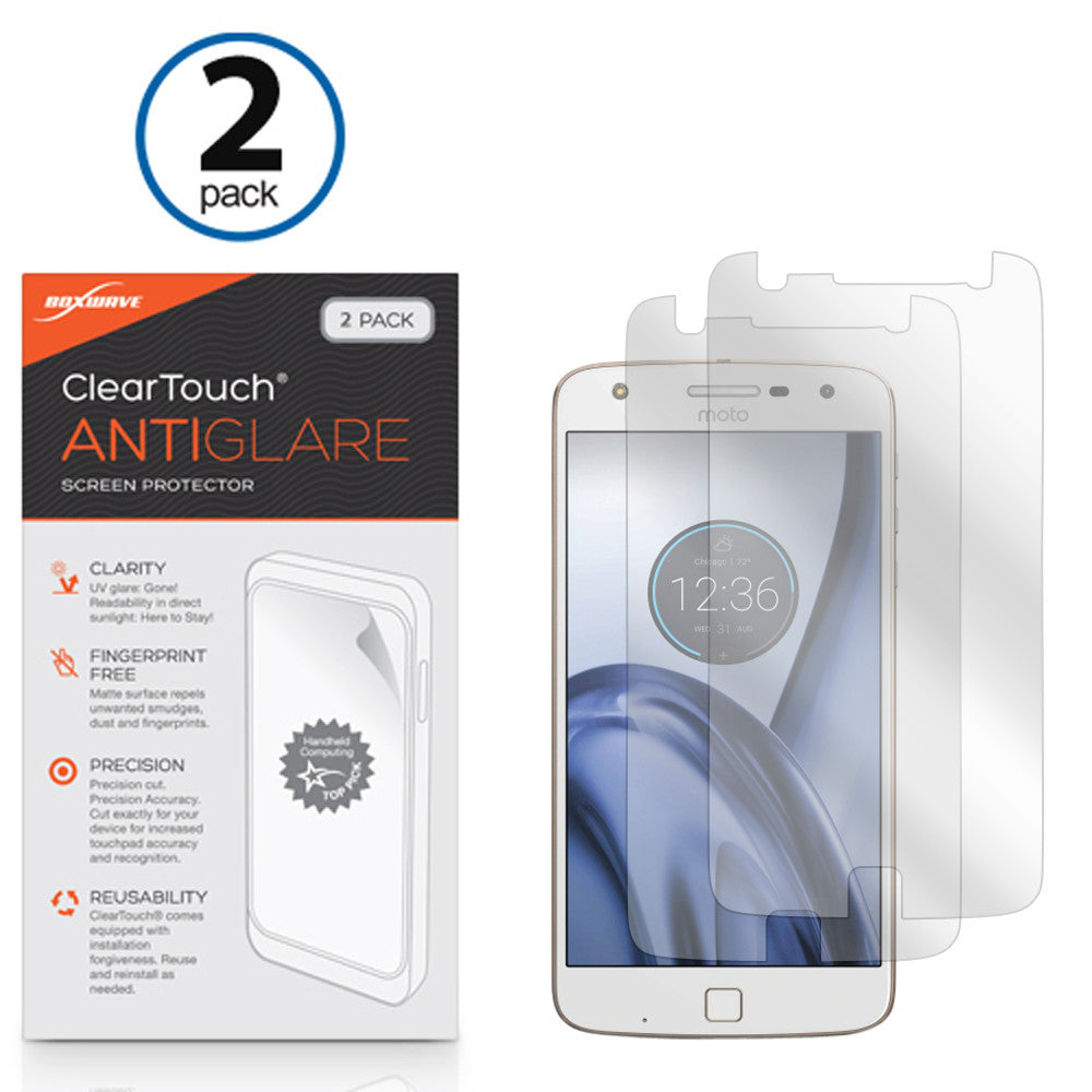 ClearTouch Anti-Glare (2-Pack) - Motorola Moto Z Play Screen Protector