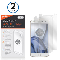 ClearTouch Anti-Glare (2-Pack) - Motorola Moto Z Play Screen Protector