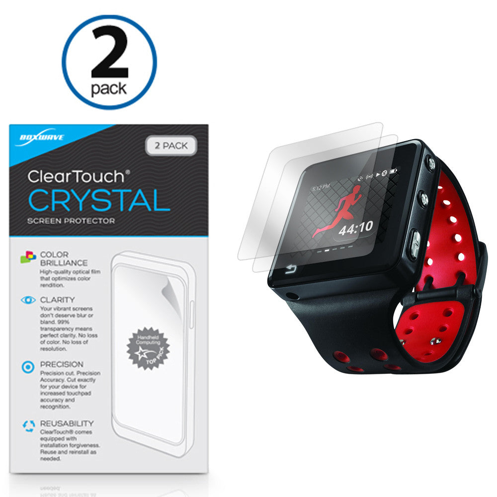 ClearTouch Crystal (2-Pack) - Motorola MOTOACTV Screen Protector