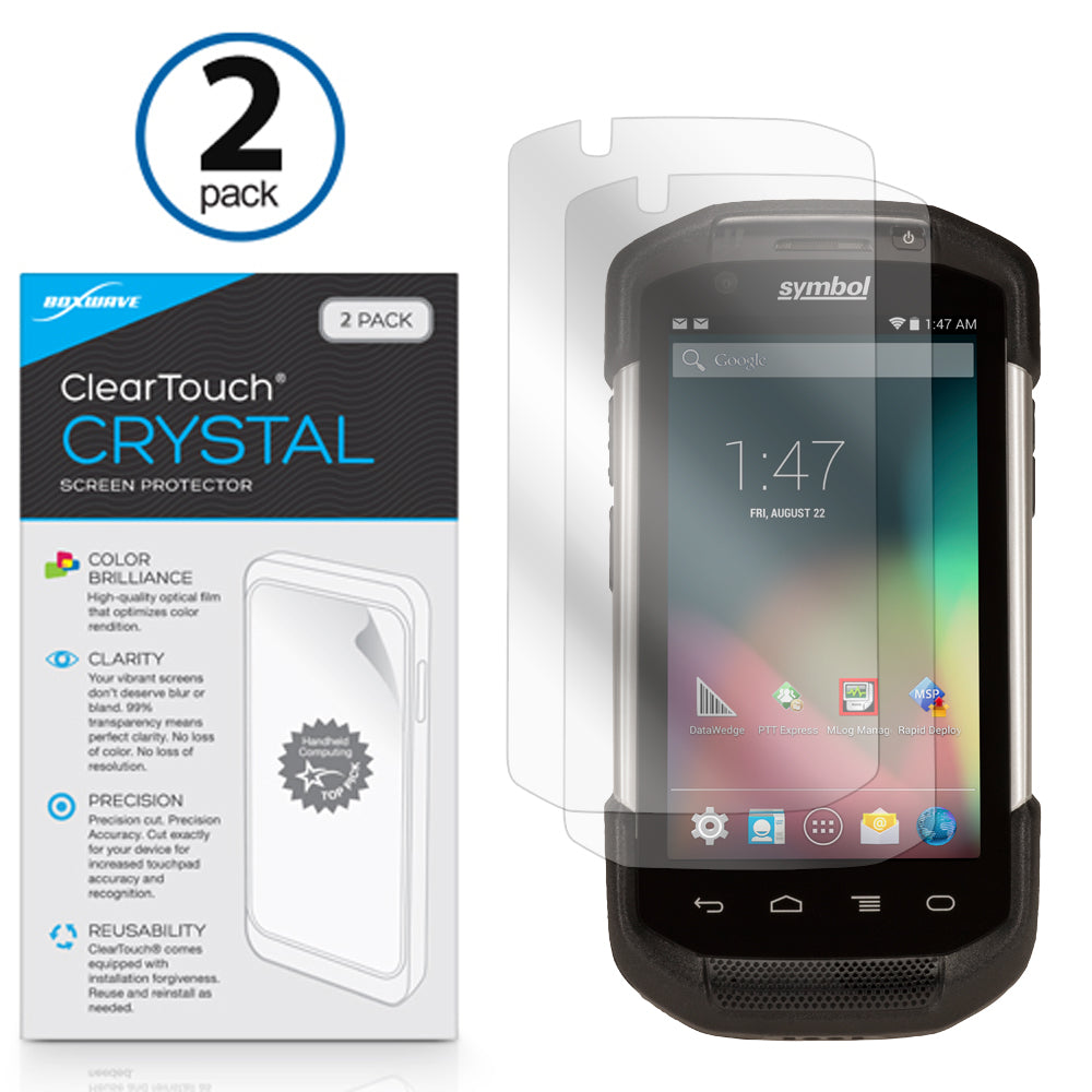 ClearTouch Crystal (2-Pack) - Motorola TC70 Screen Protector