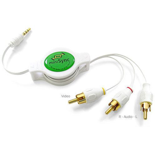 iPod AV miniSync (Audio/Video) - Apple iPod 5G Video (60GB) Cable