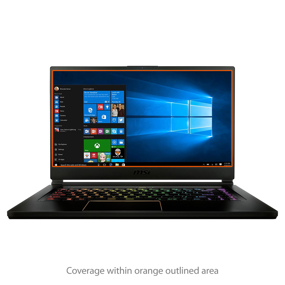 ClearTouch Anti-Glare (2-Pack) - MSI  GS65 Stealth Thin Screen Protector