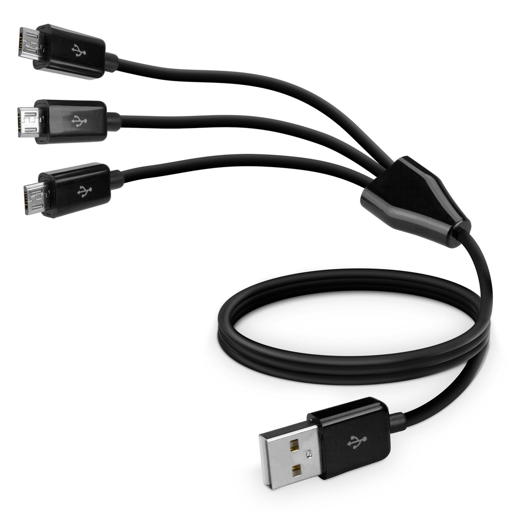 MultiCharge MicroUSB Cable - Samsung GALAXY Note (International model N7000) Cable