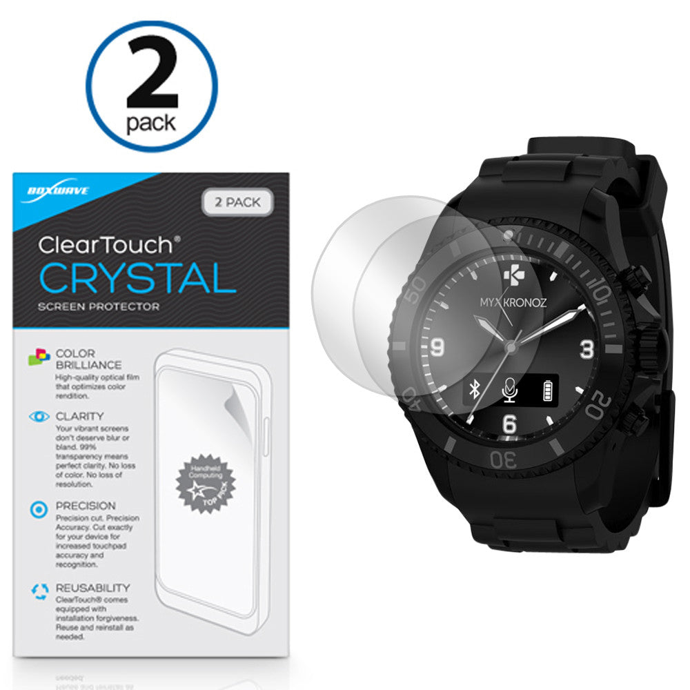 ClearTouch Crystal (2-Pack) - MyKronoz ZeClock Screen Protector