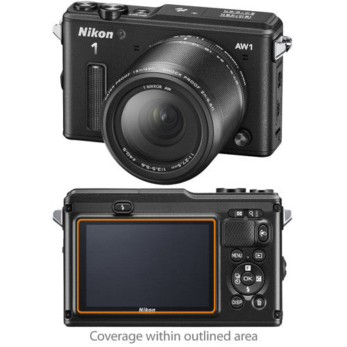 ClearTouch Crystal (2-Pack) - Nikon 1AW1 Screen Protector