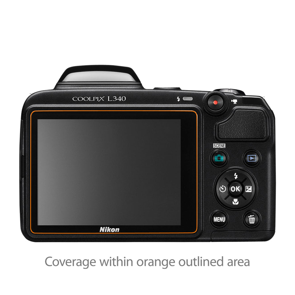 ClearTouch Crystal (2-Pack) - Nikon Coolpix L340 Screen Protector