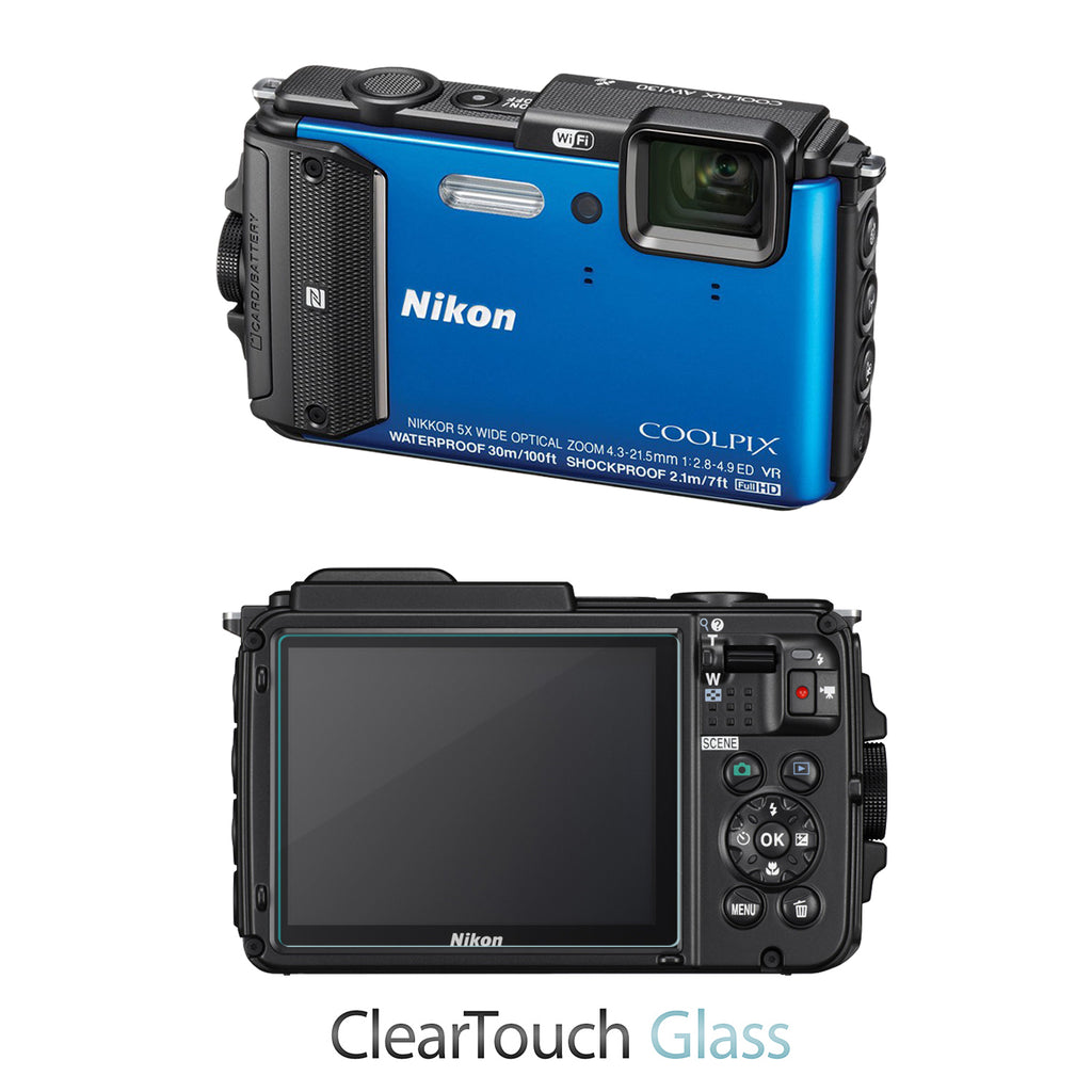 ClearTouch Glass - Nikon Coolpix AW130 Screen Protector
