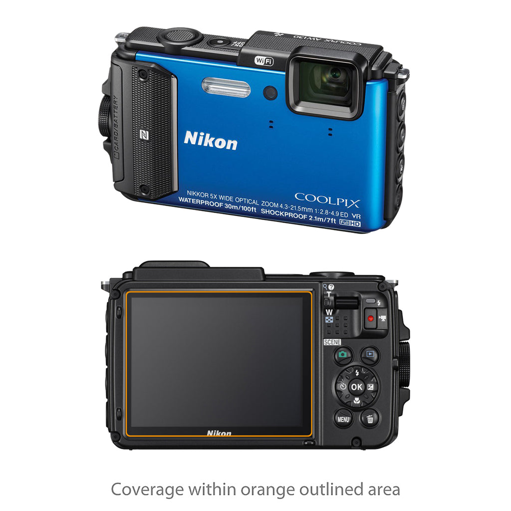 ClearTouch Glass - Nikon Coolpix AW130 Screen Protector