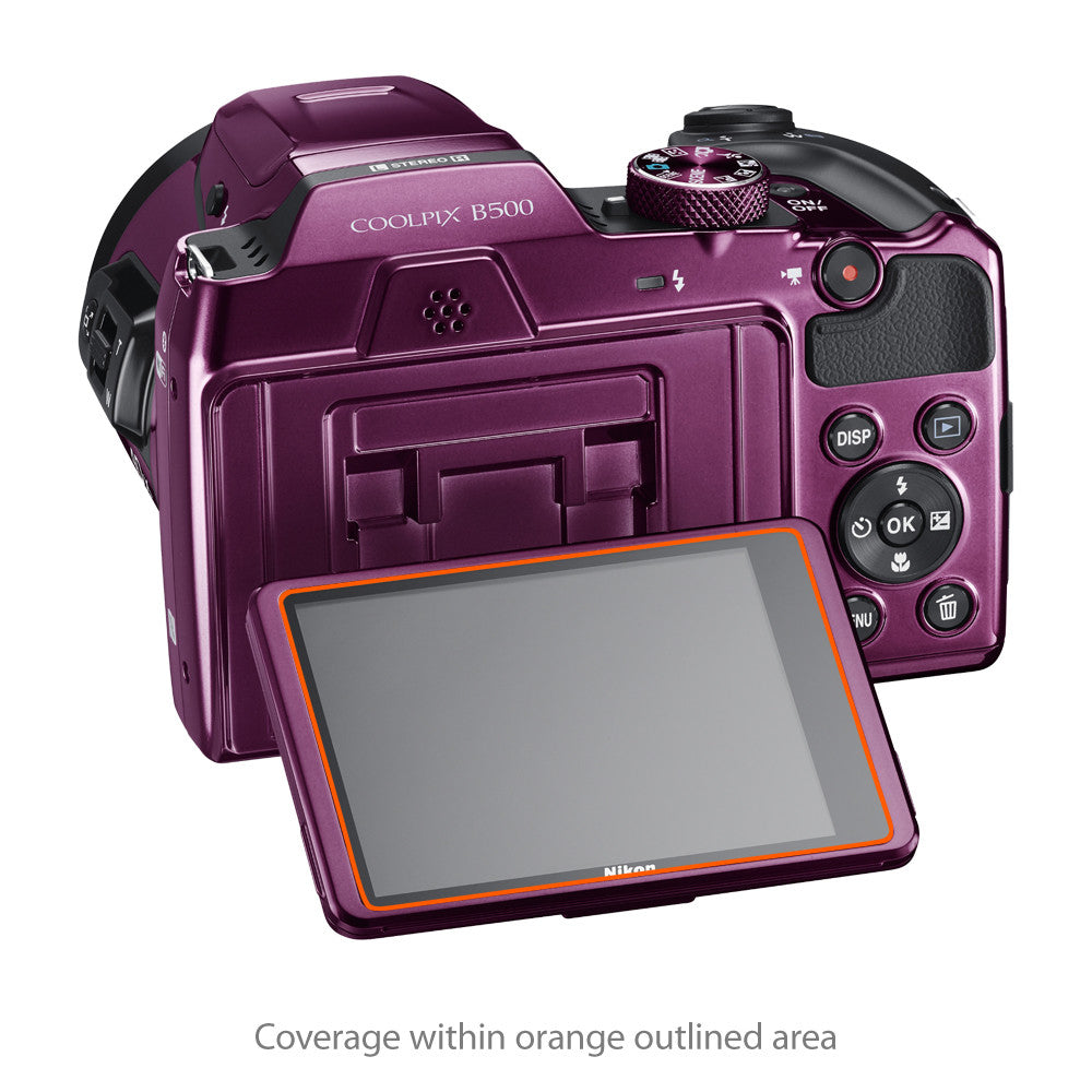 ClearTouch Crystal (2-Pack) - Nikon Coolpix B500 Screen Protector