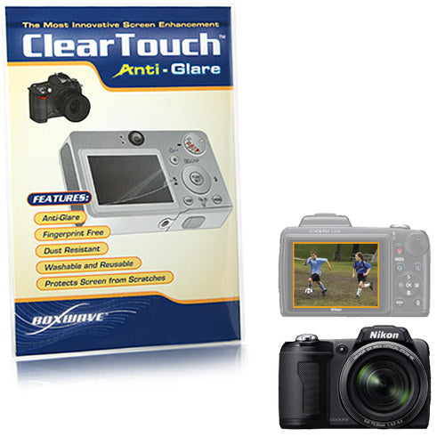 ClearTouch Anti-Glare - Nikon Coolpix L110 Screen Protector