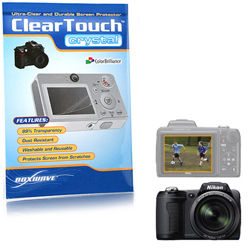 ClearTouch Crystal - Nikon Coolpix L110 Screen Protector