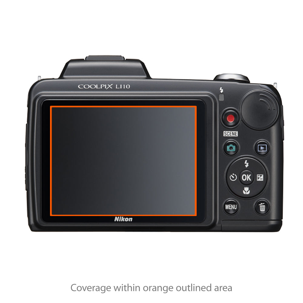 ClearTouch Anti-Glare (2-Pack) - Nikon Coolpix L110 Screen Protector
