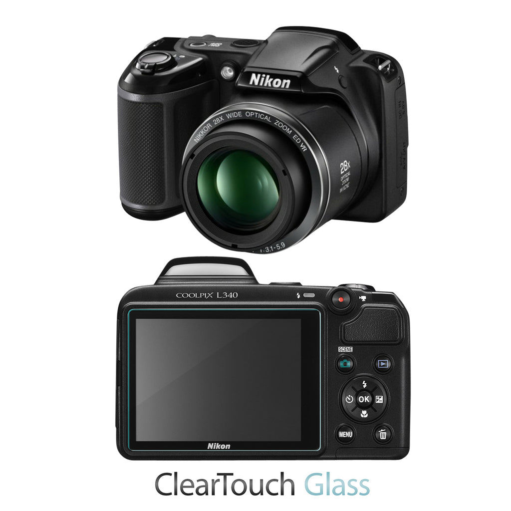 ClearTouch Glass - Nikon Coolpix L340 Screen Protector