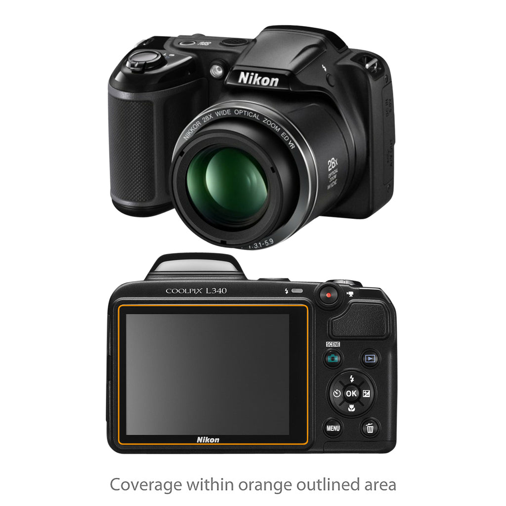 ClearTouch Glass - Nikon Coolpix L340 Screen Protector