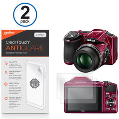 ClearTouch Anti-Glare (2-Pack) - Nikon Coolpix L830 Screen Protector