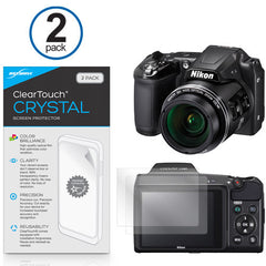 ClearTouch Crystal (2-Pack) - Nikon Coolpix L840 Screen Protector