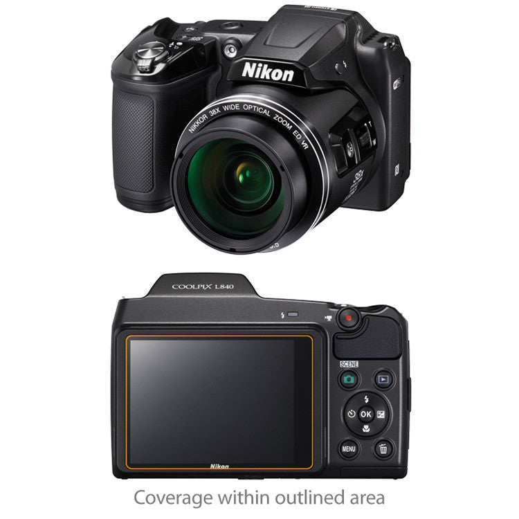 ClearTouch Anti-Glare (2-Pack) - Nikon Coolpix L840 Screen Protector