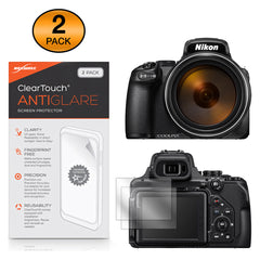 ClearTouch Anti-Glare (2-Pack) - Nikon Coolpix P1000 Screen Protector
