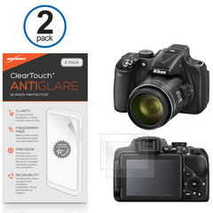 ClearTouch Anti-Glare (2-Pack) - Nikon Coolpix P600 Screen Protector