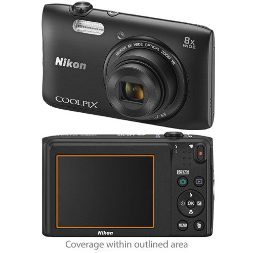 ClearTouch Anti-Glare (2-Pack) - Nikon Coolpix S3600 Screen Protector