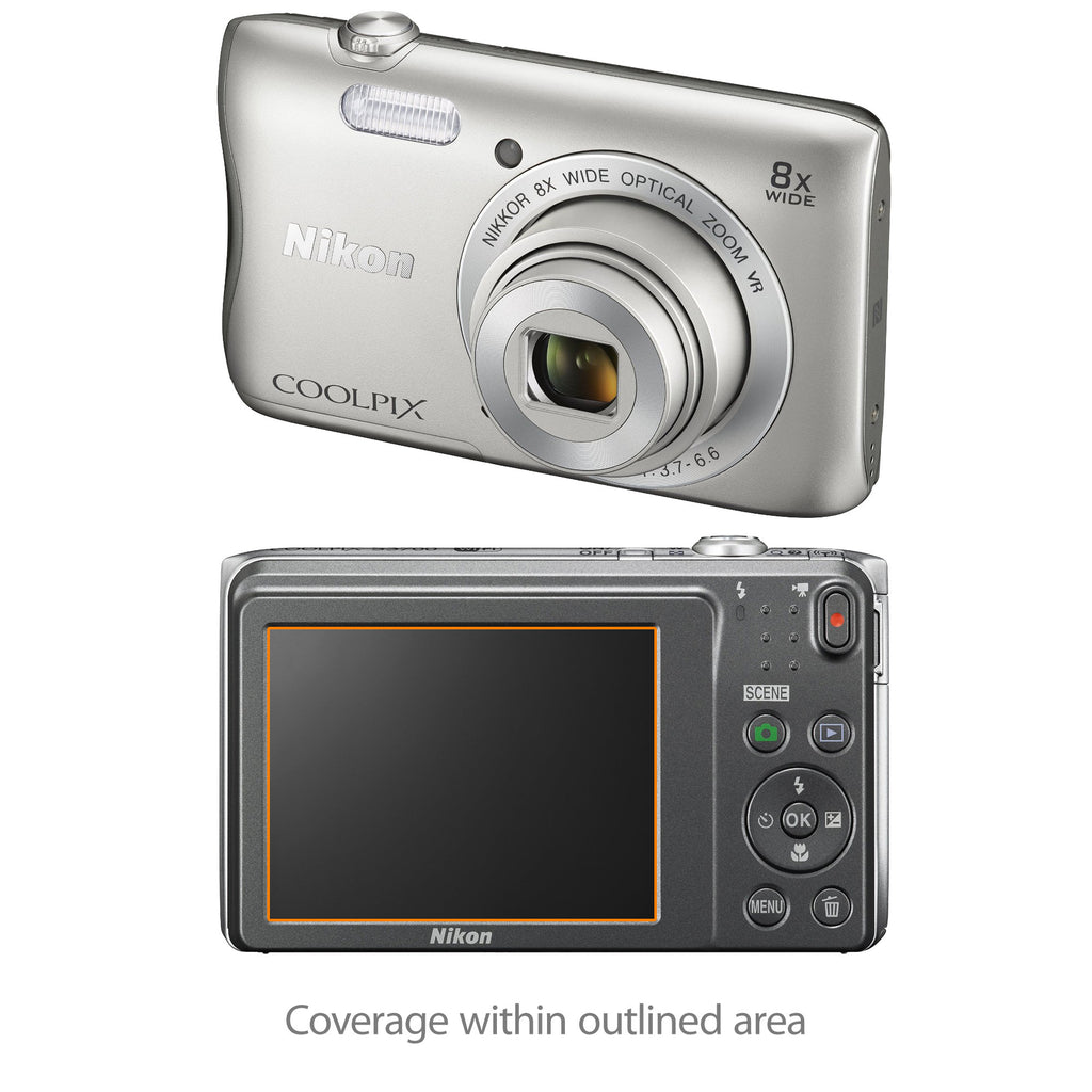 ClearTouch Anti-Glare (2-Pack) - Nikon Coolpix S3700 Screen Protector