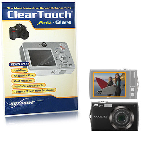 ClearTouch Anti-Glare - Nikon Coolpix S4000 Screen Protector