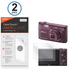 ClearTouch Anti-Glare (2-Pack) - Nikon Coolpix S5300 Screen Protector