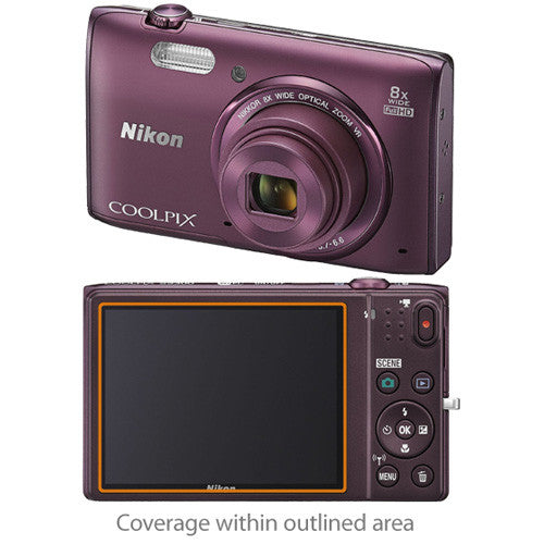 ClearTouch Crystal (2-Pack) - Nikon Coolpix S5300 Screen Protector
