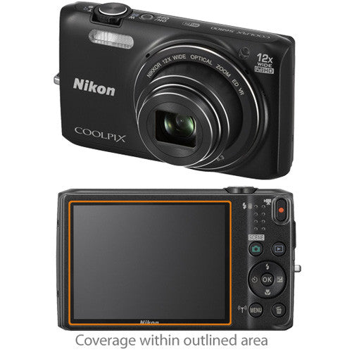 ClearTouch Anti-Glare (2-Pack) - Nikon Coolpix S6800 Screen Protector