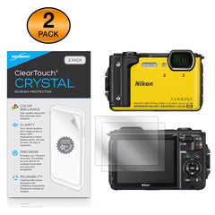 ClearTouch Crystal (2-Pack) - Nikon Coolpix W300 Screen Protector