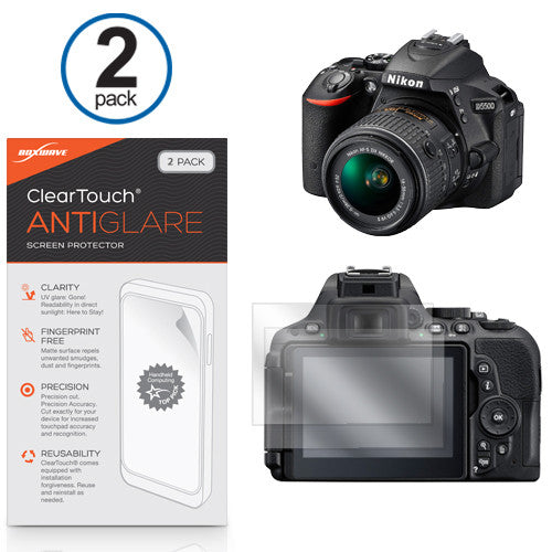ClearTouch Anti-Glare (2-Pack) - Nikon D5500 Screen Protector