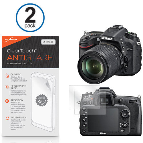 ClearTouch Anti-Glare (2-Pack) - Nikon D7100 Screen Protector