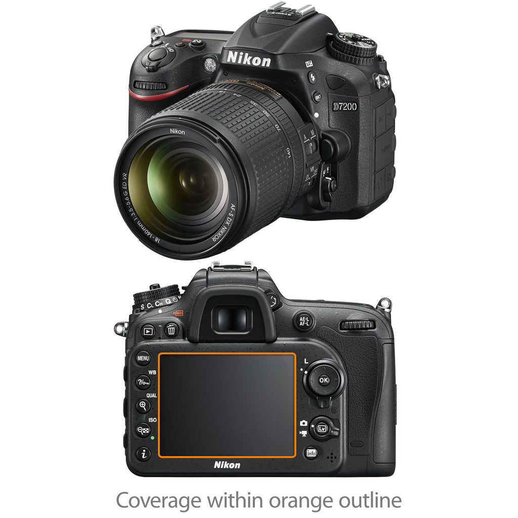 ClearTouch Anti-Glare (2-Pack) - Nikon D7200 Screen Protector