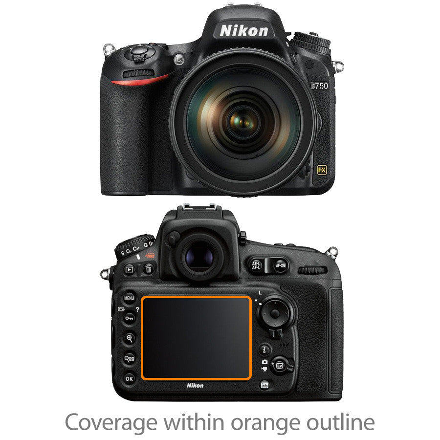 ClearTouch Anti-Glare (2-Pack) - Nikon D750 Screen Protector