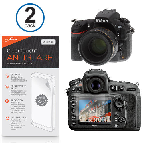 ClearTouch Anti-Glare (2-Pack) - Nikon D810 Screen Protector