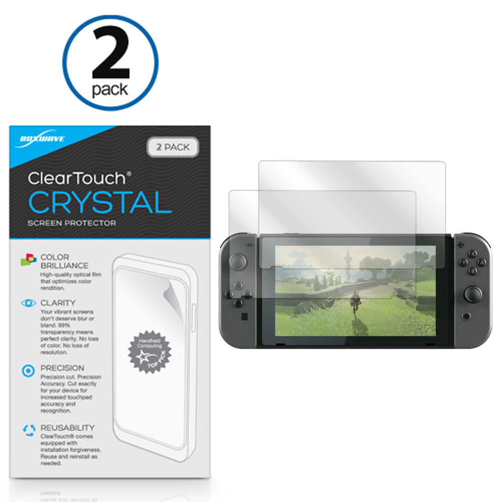 ClearTouch Crystal (2-Pack) - Nintendo Switch Screen Protector