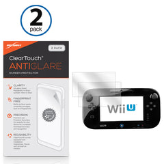 ClearTouch Anti-Glare (2-Pack) - Nintendo Wii U Gamepad Screen Protector