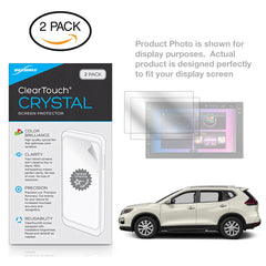 ClearTouch Crystal (2-Pack) - Nissan 2017 Rogue (7 in) Screen Protector