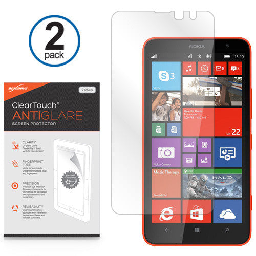 ClearTouch Anti-Glare (2-Pack) - Nokia Lumia 1320 Screen Protector