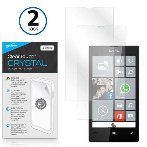 ClearTouch Crystal (2-Pack) - Nokia Lumia 521 Screen Protector